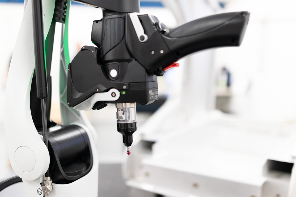 Hexagon 3D measuring arm with scanner
