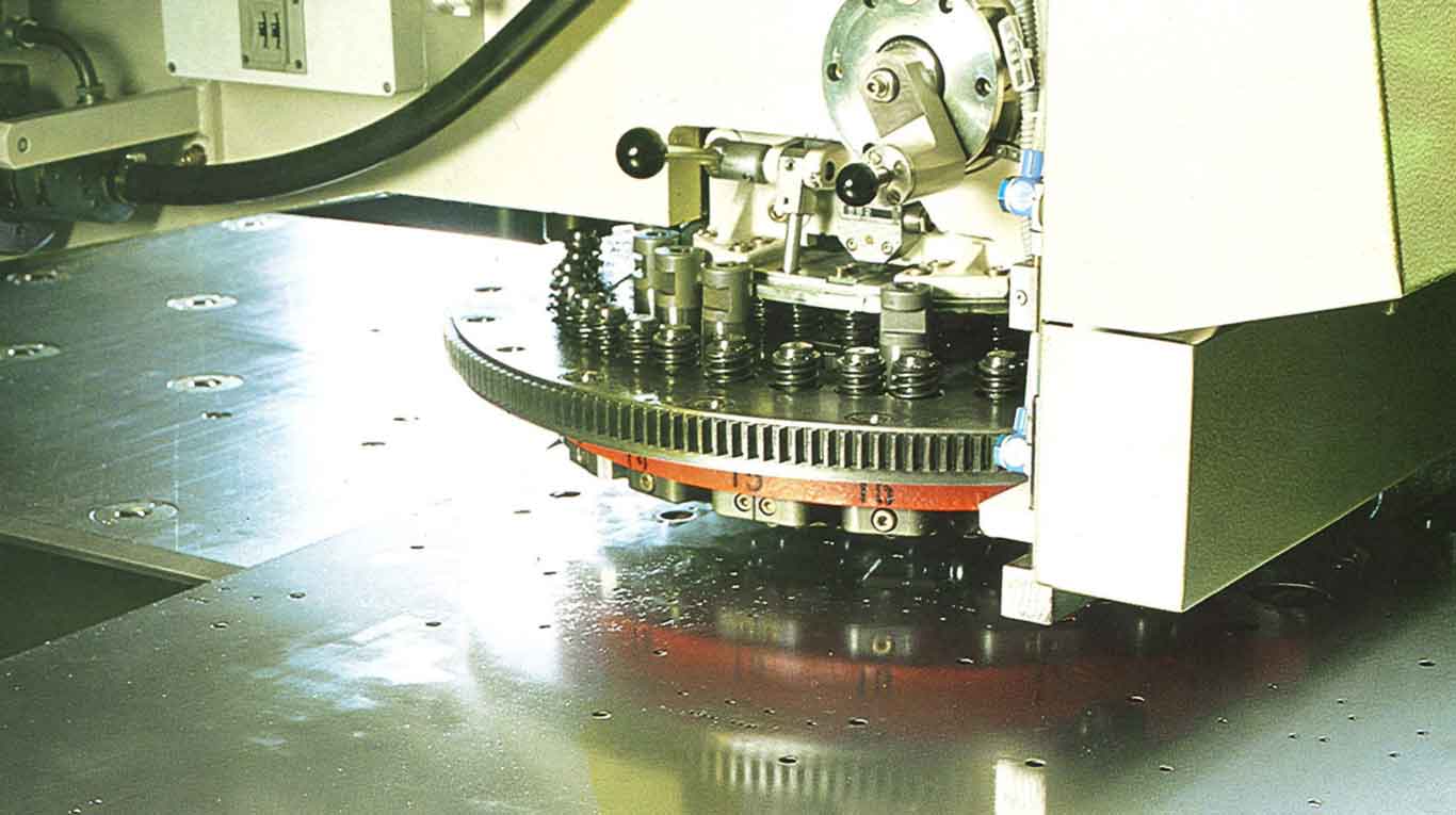 Contour history: Behrens v20 CNC turret punch press
