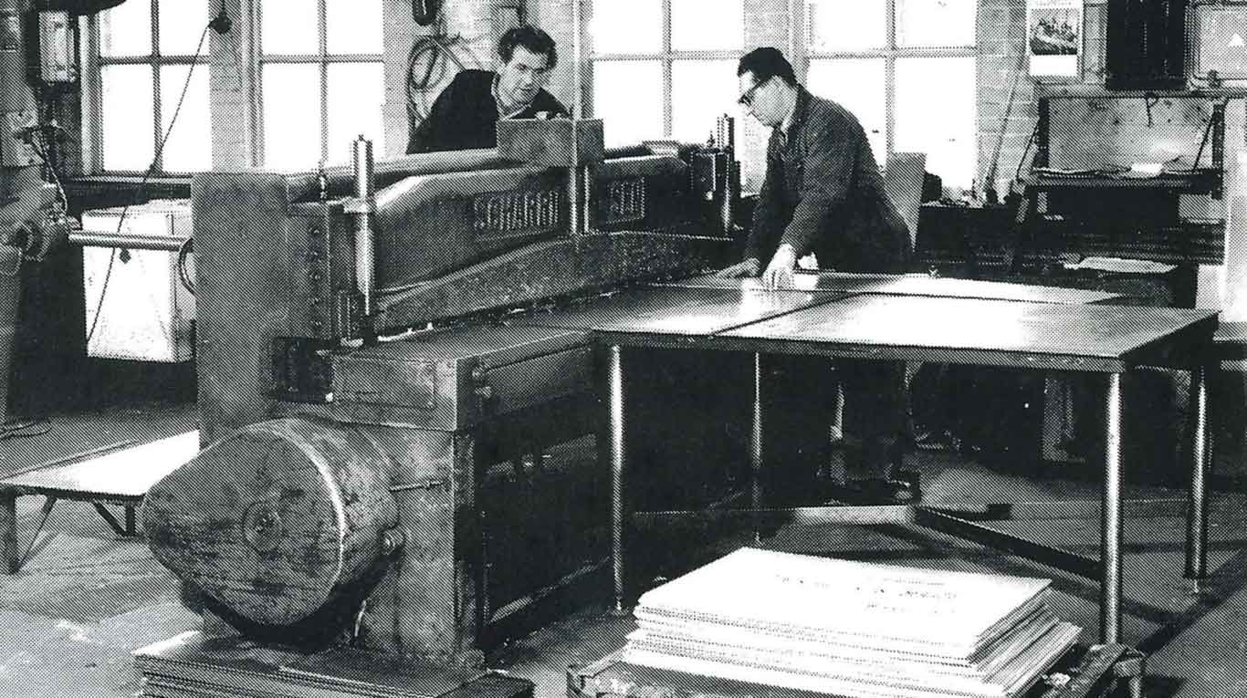 Contour history: sheet metal shears in the 1960s