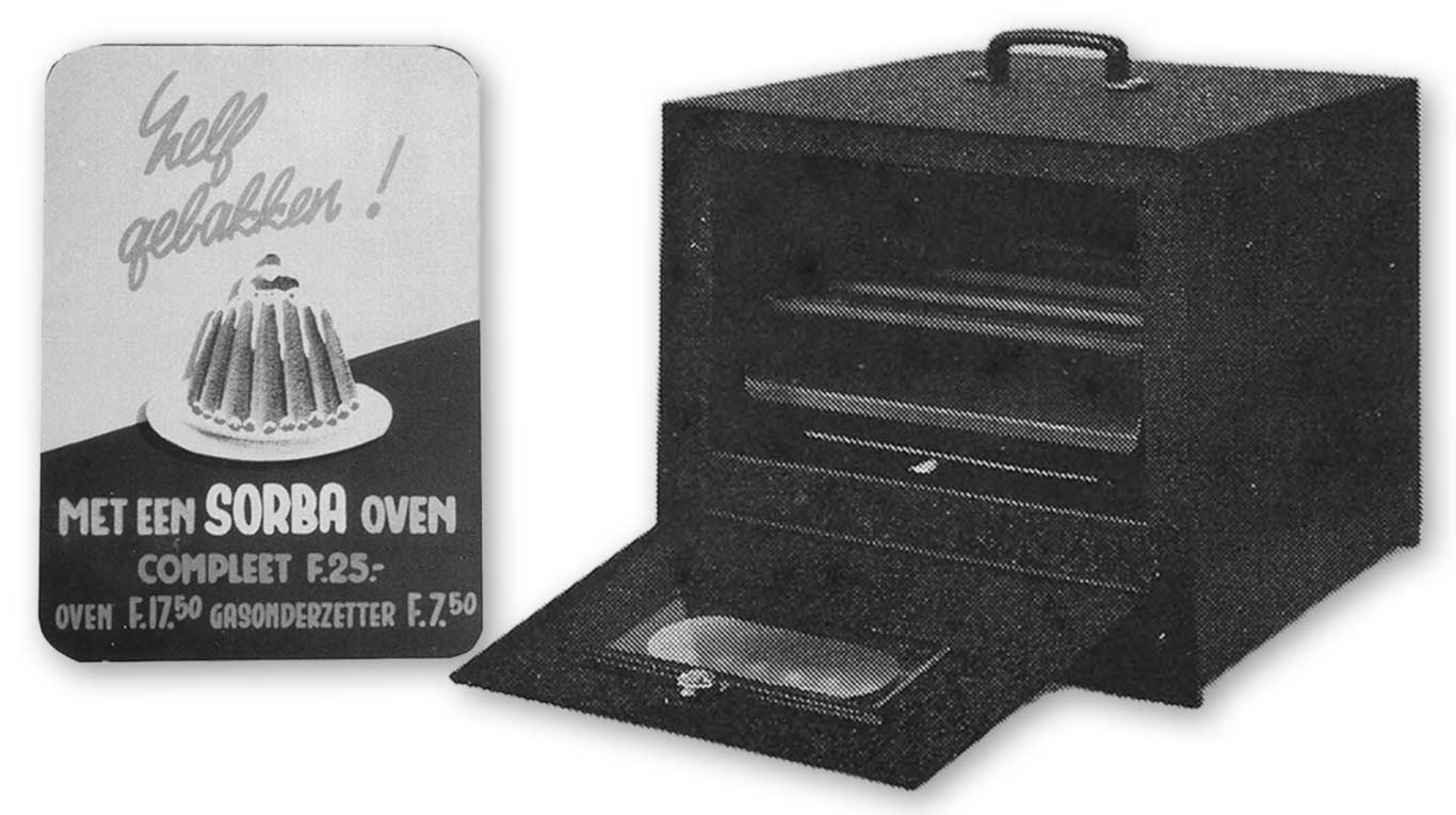 Contour history: Sorba stove from the 1960s