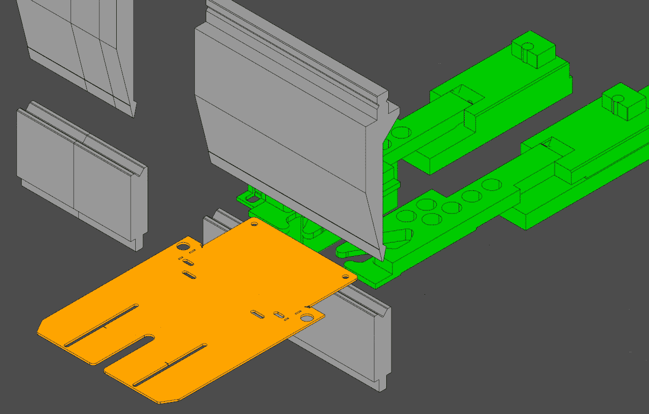 Schematic overview of bending
