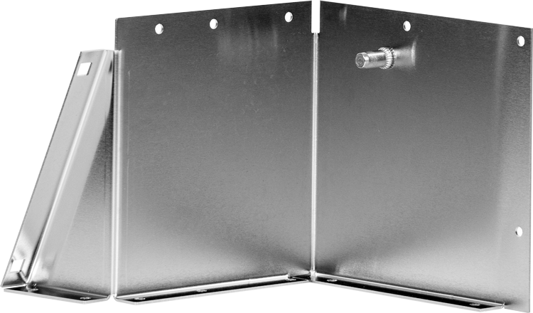 Bent sheet metal part with self-clinching fasteners