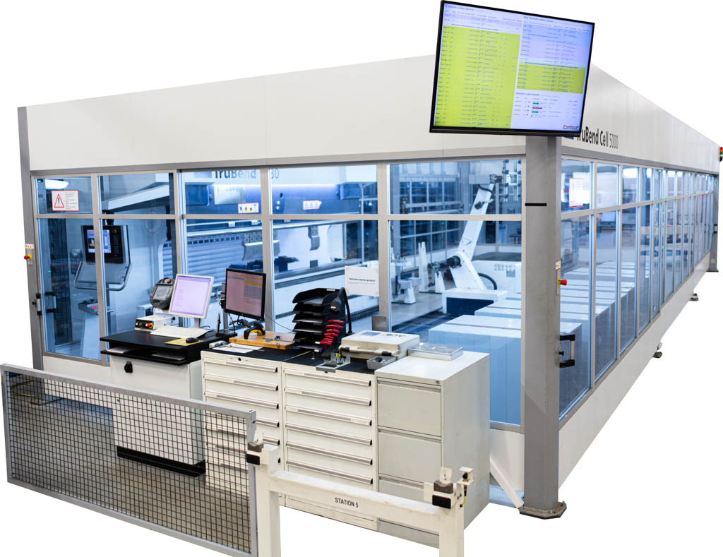 Shop Floor Control: Roboterzelle mit digitalem Dashboard