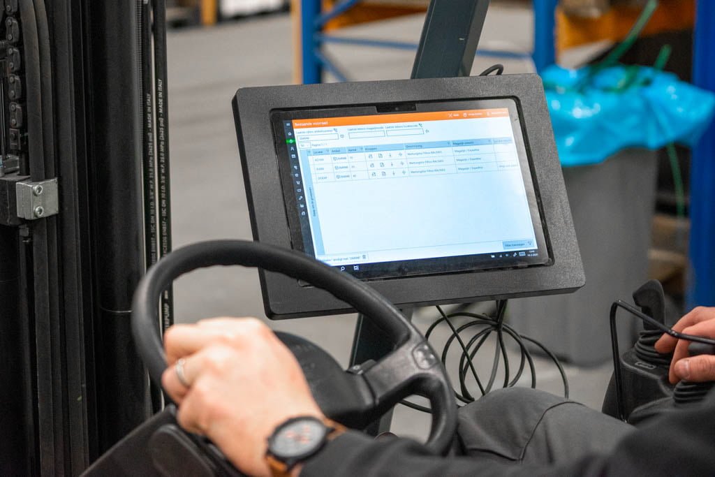 Tablets der Produktionssteuerung