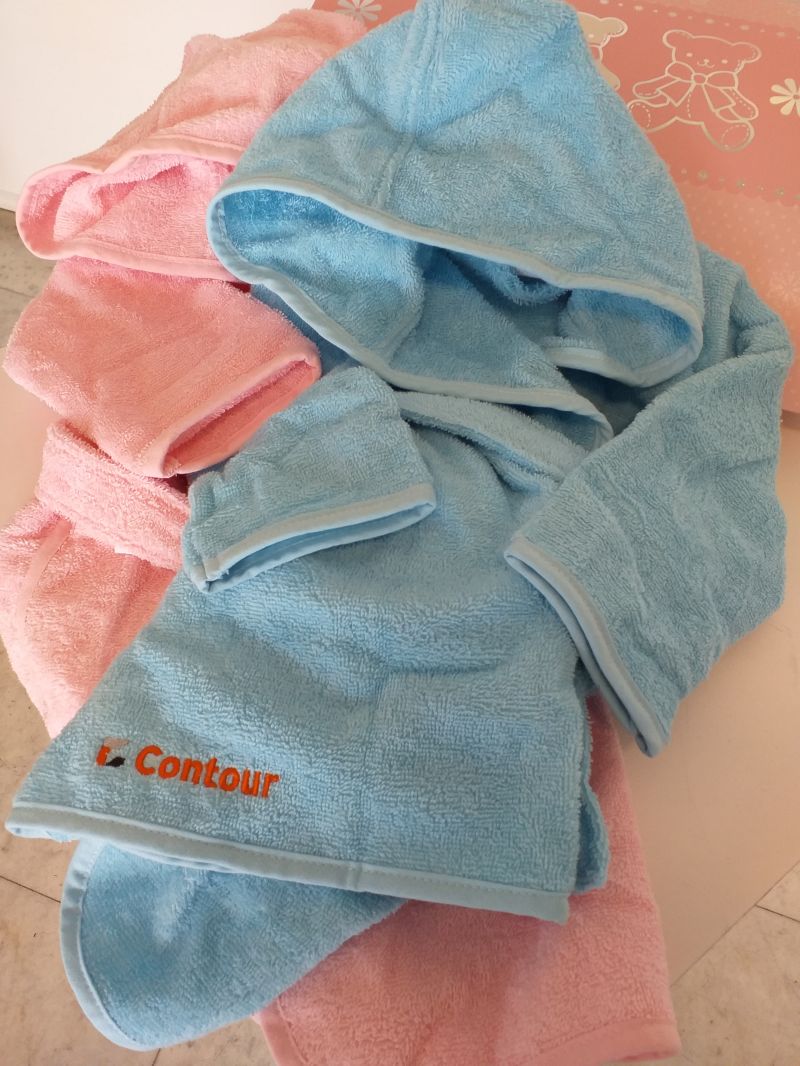 Baby badjas geschenk