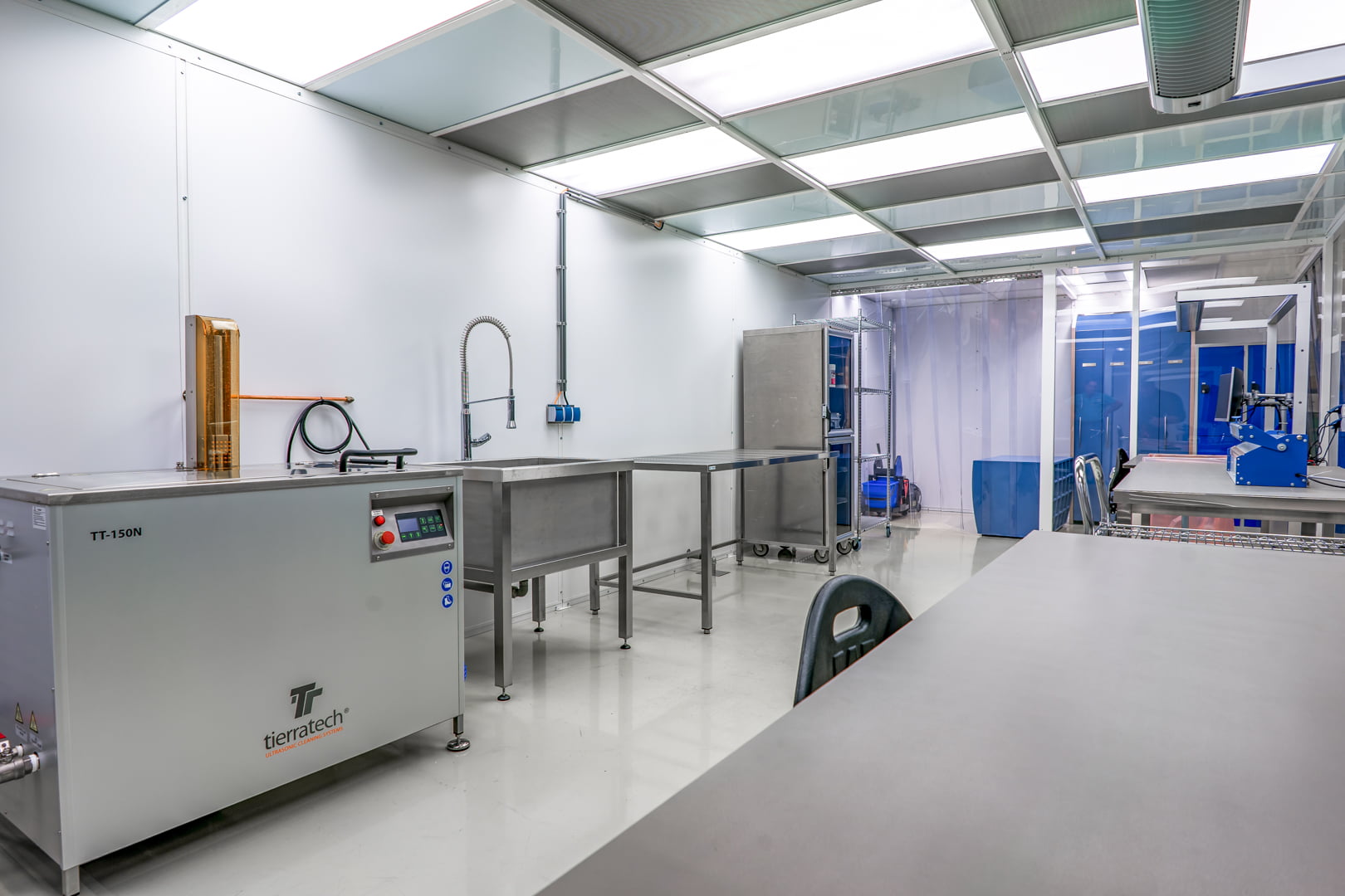 Cleanroom inrichting