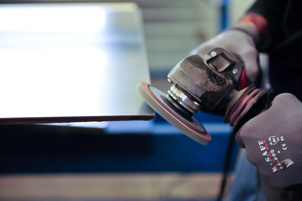 Slijpen oppervlaktebehandeling