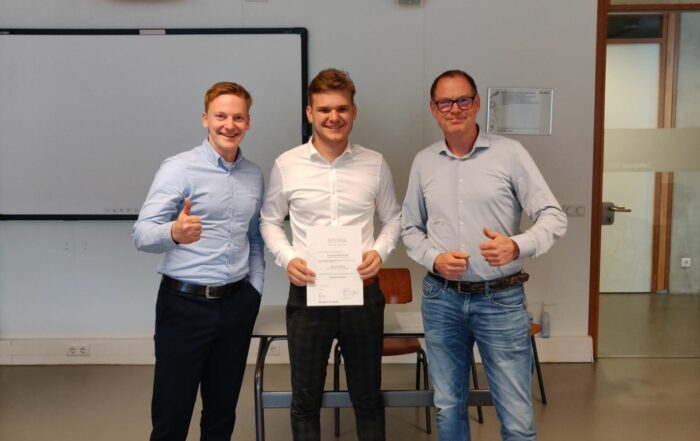 Max geslaagd voor UT Industrieel Management (WO)